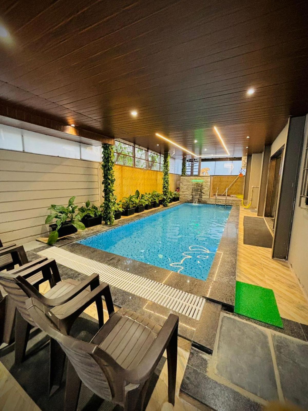 Ll Golden Leaf Ll 3Bhk Ll Ac Ll Villa Lonavala Bagian luar foto