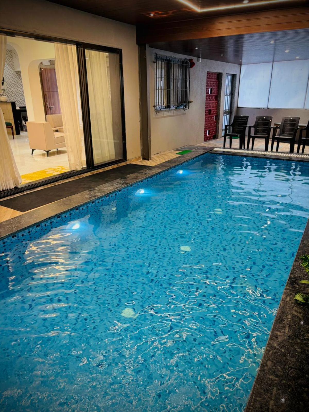 Ll Golden Leaf Ll 3Bhk Ll Ac Ll Villa Lonavala Bagian luar foto